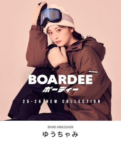 ＢＯＡＲＤＥＥ ゆうちゃみ スノボウェア レディース ジャケット スノーボードウェア ボーディー スキーウェアpo