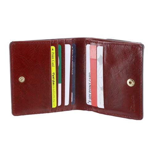 ダコタ 二つ折り財布 本革 レディース オレンジ DA 36123 34 po 55657 ed 4