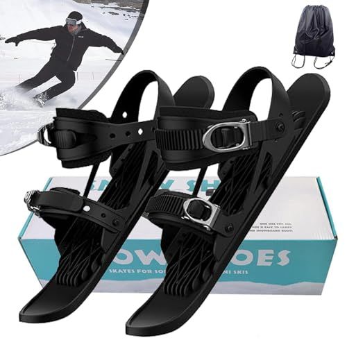 ミニスキー板 ショート初心者スキー 冬のアウトドア 雪地 ポータブル