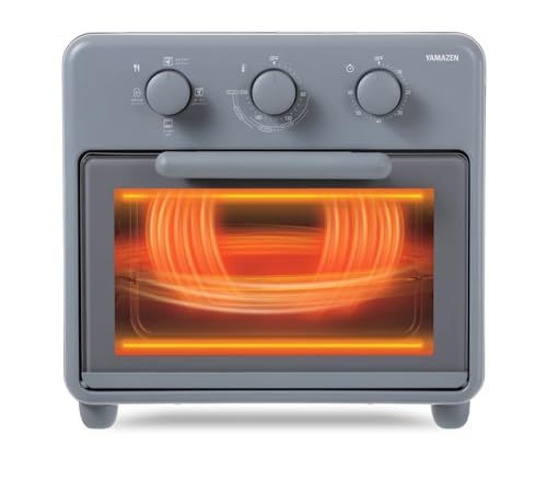 山善 トースター オーブントースター ノンフライヤー コンベクションオーブン トースト 焼き Wファン搭載 選べるモード4種 ストーングレー YCW C 120 SG po ffb 1 fcb 3