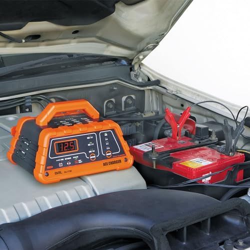 BAL 大橋産業 自動車12 Vバッテリー 充電器 バッテリーチャージャー ACE CHARGER No 1738 po 7 ae 4 aa e