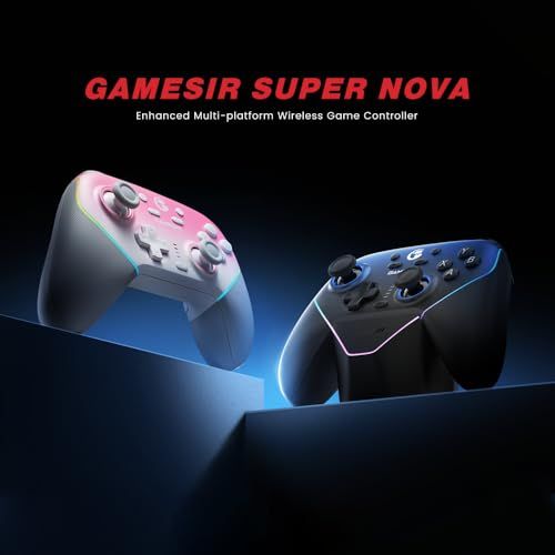  GameSir Super Nova PCゲームパッド 充電ドック付き PC Steam Switch 2 IOS Android用ゲーミングコントローラー 無線 4 Gワイヤレス対応 低遅延 steamコントローラー ホール 8901 b 8 ed その他 キッチン 食器