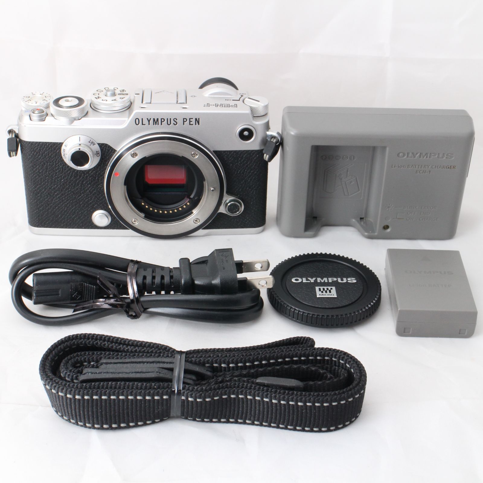☆良品・ショット数3041☆ オリンパス OLYMPUS PEN F ボディ シルバー