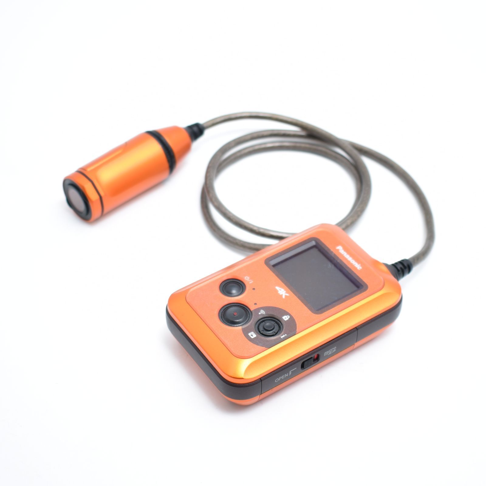 B 10832 パナソニック ウェアラブルカメラ オレンジ HX A 500 D