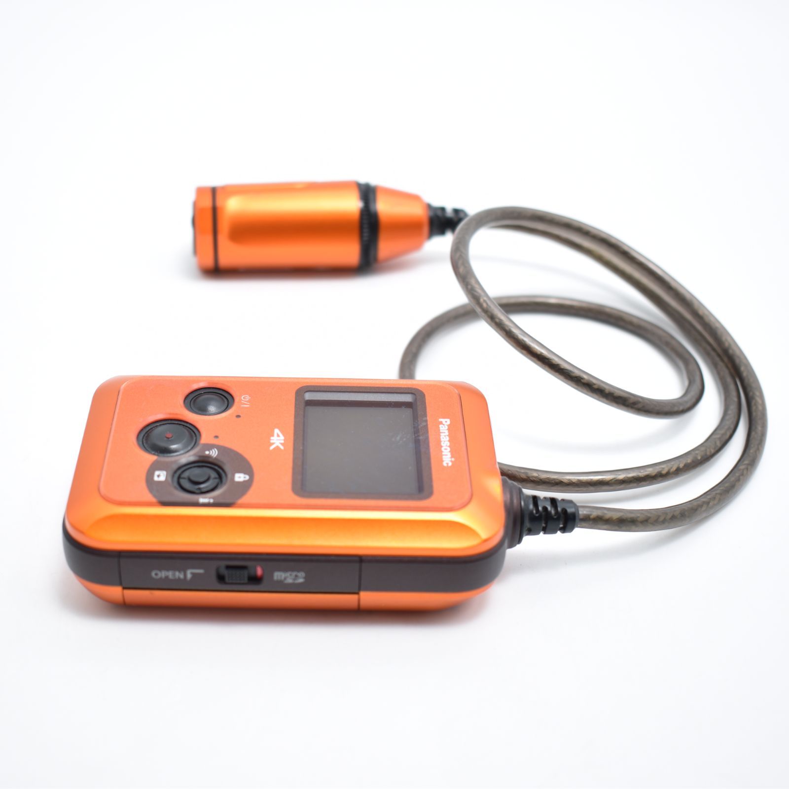  B 10832 パナソニック ウェアラブルカメラ オレンジ HX A 500 D コンパクトデジタルカメラ デジタルカメラ