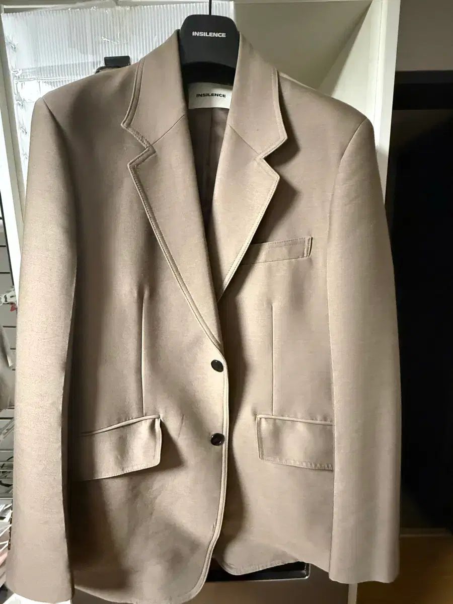 INSILENCE インサイレンス ウール シルク ブレーザー L