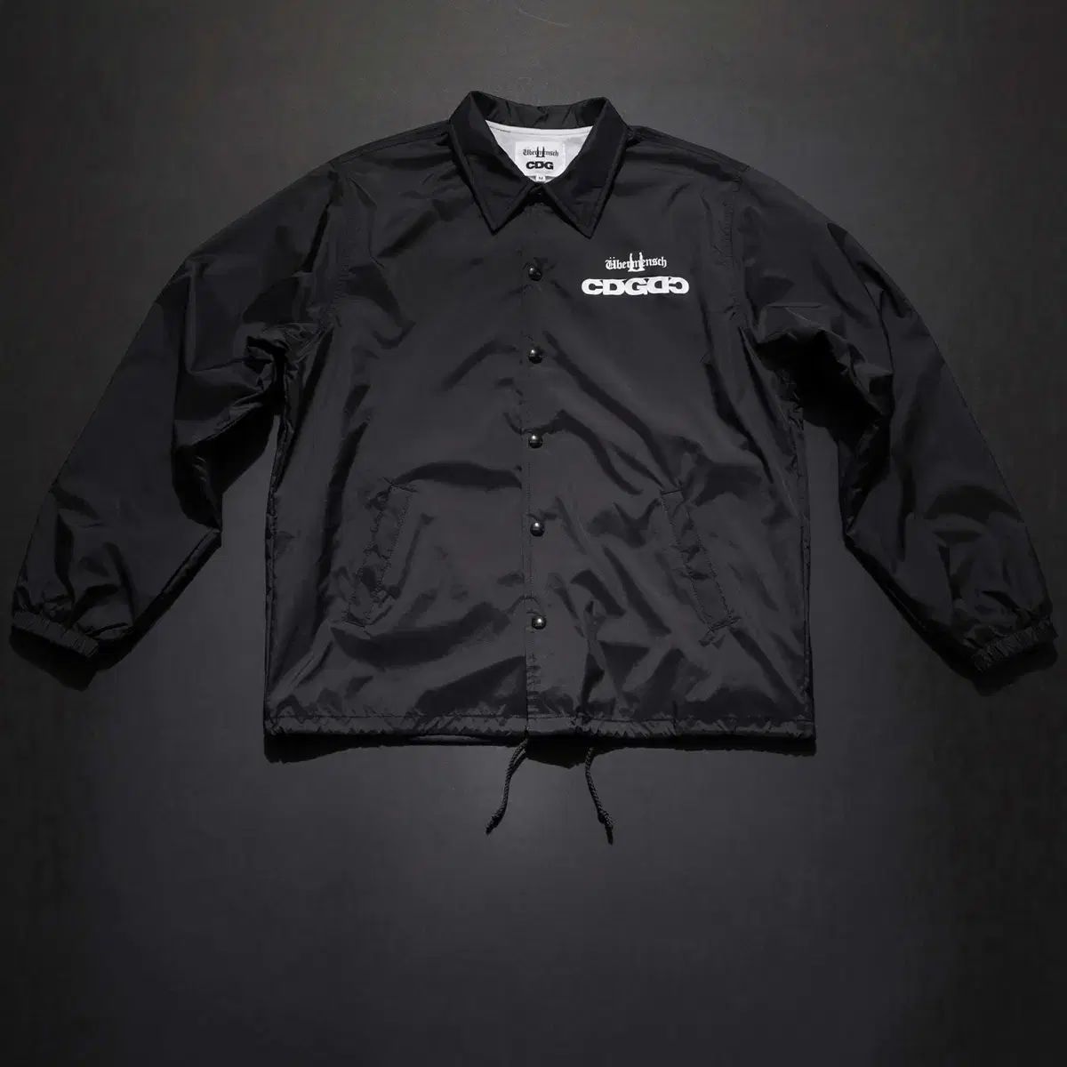 CDG x G DRAGON ジードラゴン ブラック COACH コーチ ジャケット M