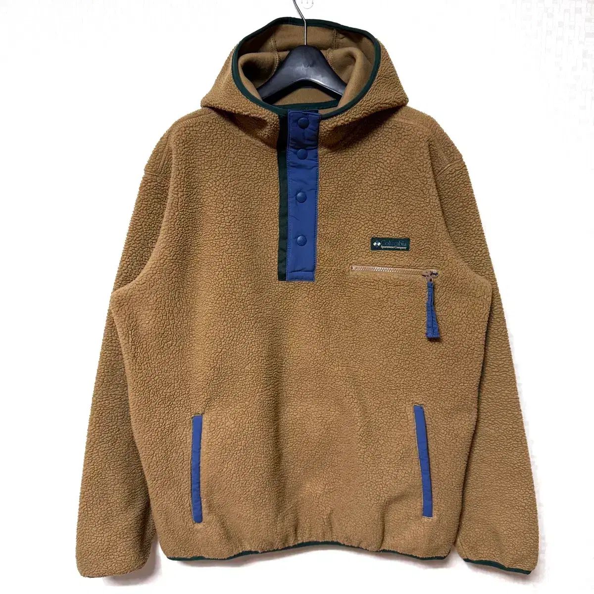L 100 コロンビア シンチラ フリース ハーフスナップ オーバーサイズ