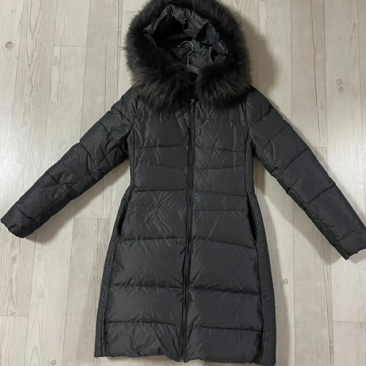 良い CC collect ダック ダウン ジャケット ロング丈 44 s 暖かくきれい