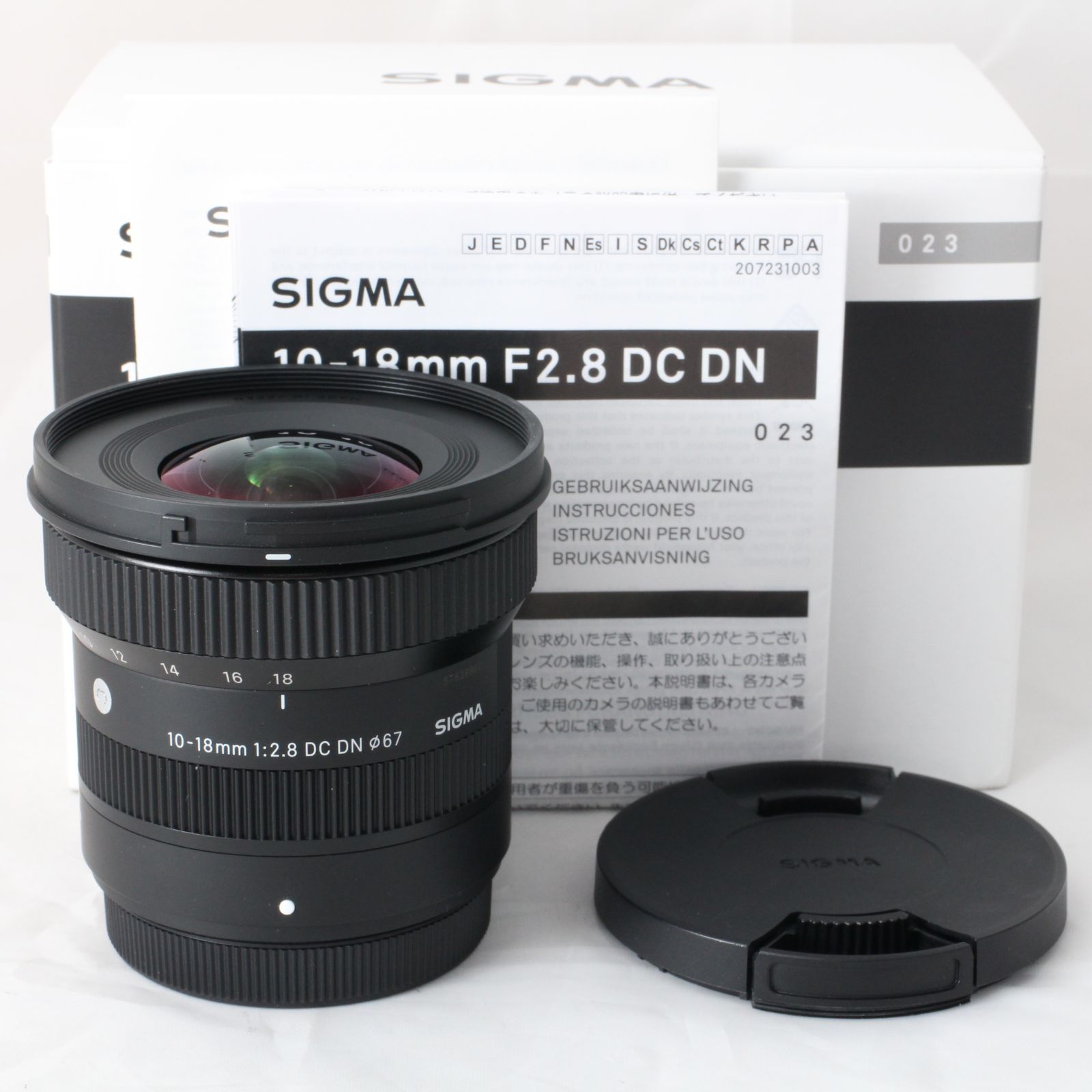 SIGMA シグマ 10 18 mm F 2 8 DC DN Contemporary 富士フイルム Xマウント用 4562