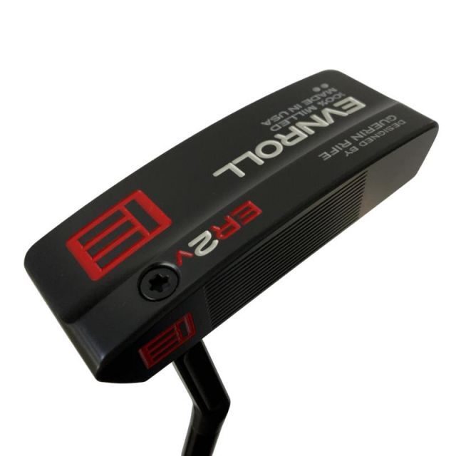 【中古】 EVNROLL EVNROLL ER2v BLACK(ショートスラント) 34インチ パター PT スチール (フレックスその他 ...