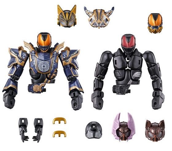 仮面ライダーギーツ リボルブチェンジフィギュア PB 08 仮面ライダーナーゴ ファンタジーフォーム ライダーヘッド4点セット