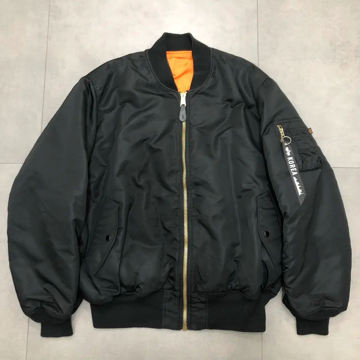 アルファインダストリーズ MA 1 パイロットジャンパー フライトジャケット 2 XL