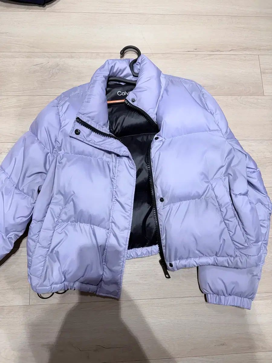 Calvin Klein ダウン ライトパープル