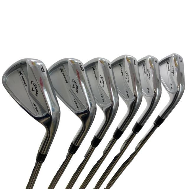 中古】 キャロウェイ X FORGED STAR(2024) 6S アイアンセット IR NS