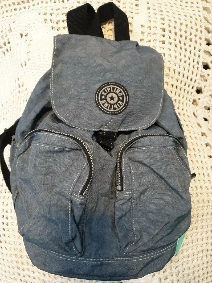 キプリング バックパック バッグ ブルー