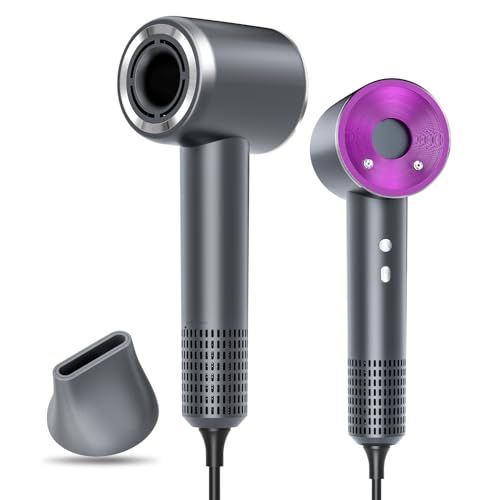 革新モデル 5億マイナスイオン ドライヤー 大風量 速乾 1400 W 高速風 4段階温度＆3段階風量 ヘアドライヤー 軽量 過熱防止 磁吸ノズル付 携帯用ドライヤー 静音 コンパクト 日本向け設計 旅行用 家庭用 d 027 f 3 ed