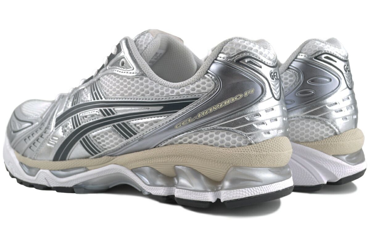 アシックス ゲルカヤノ 14 ホワイト グラファイトグレー asics GEL 