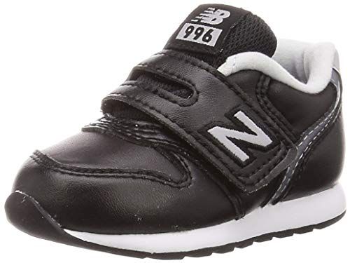 balance ニュー ンス ユニセックスベビー ベビー キッズシューズ IZ 996 L マジックテープ 通学 ブラック 幅広 W フォーマルベビー m