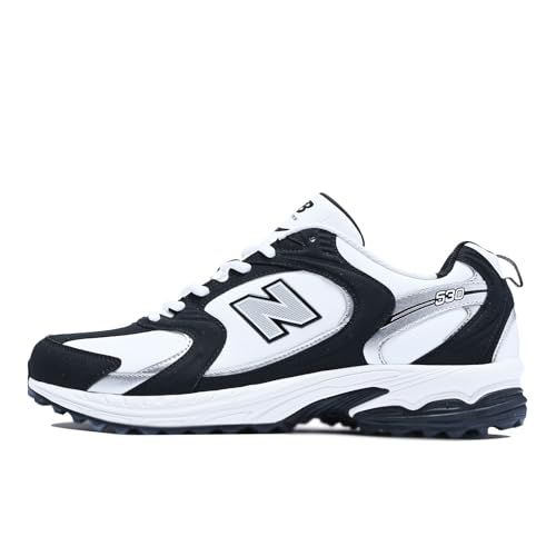 ニュー ンス ゴルフシューズ 530 v 1 紐 ひも スパイクレス コートスタイル メンズ レディース m