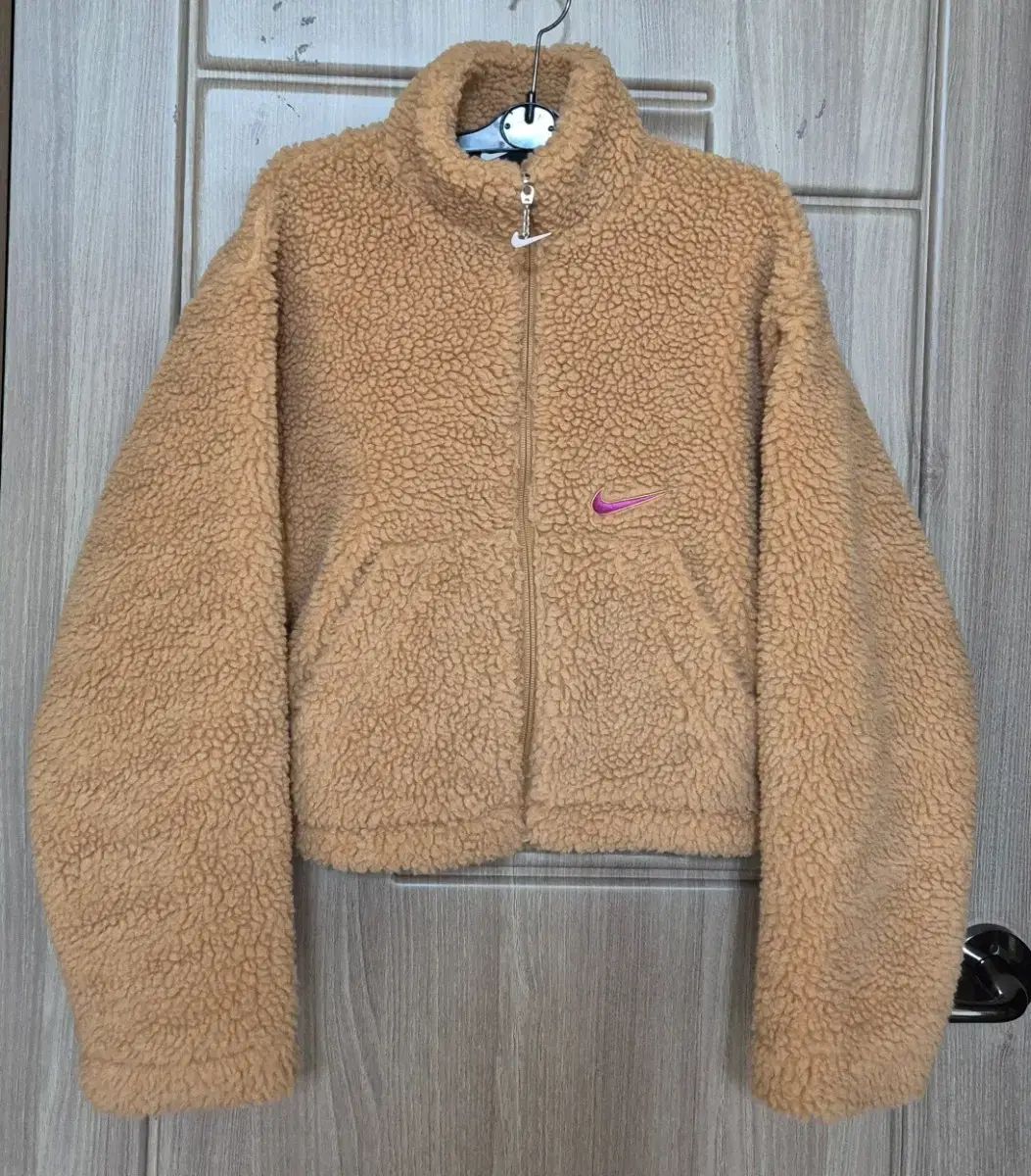 ナイキ スウッシュ シェルパ ボア フリース ジャケット レディース S