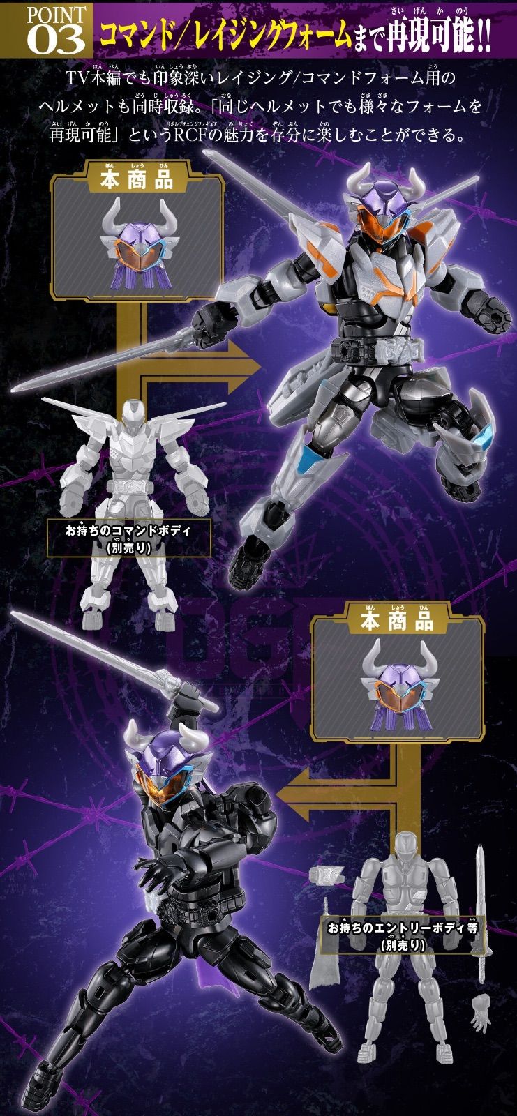 リボルブチェンジフィギュア PB10 仮面ライダーバッファプロージョン