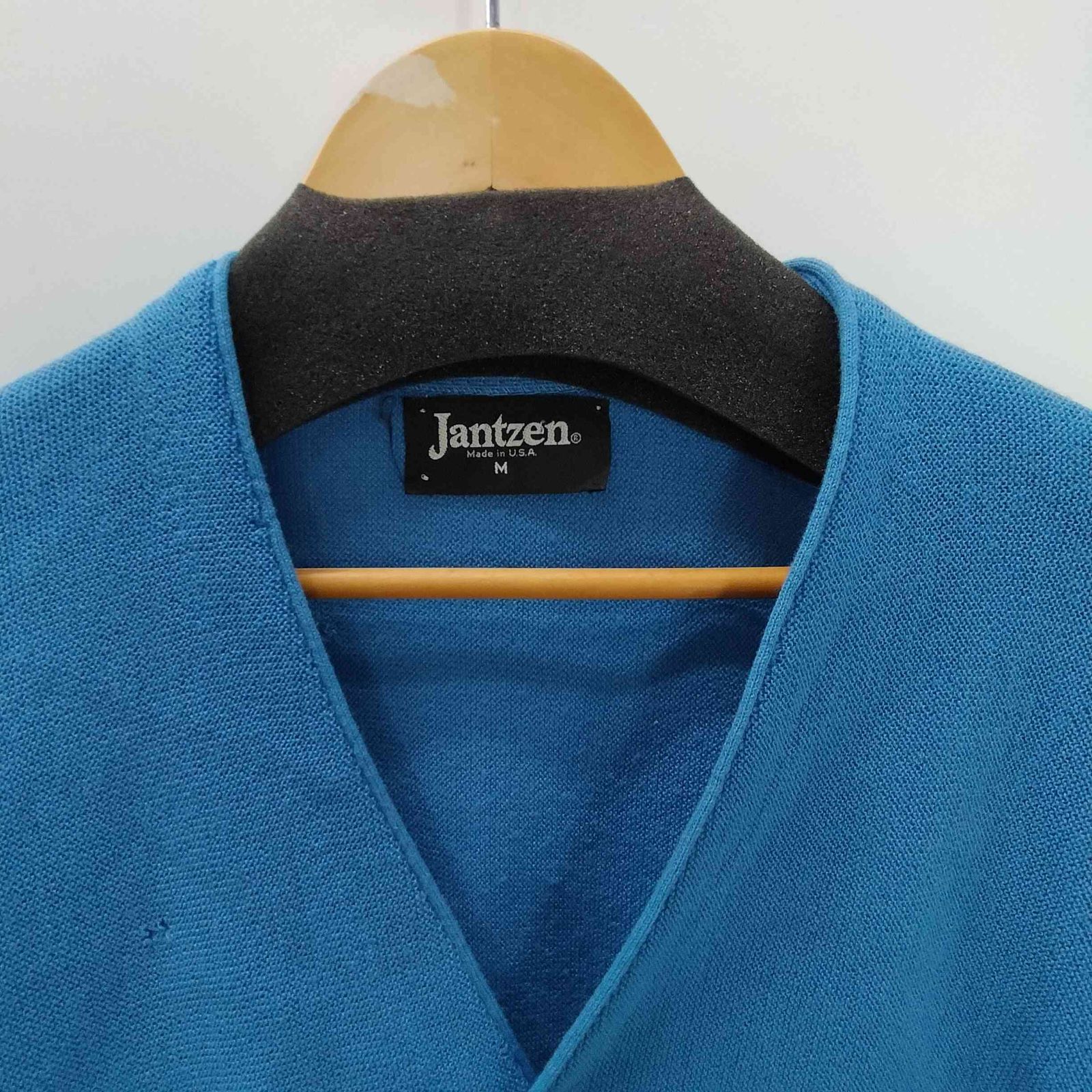 ジャンセン jantzen 80S USA製 アクリル ニット カーディガン メンズ 