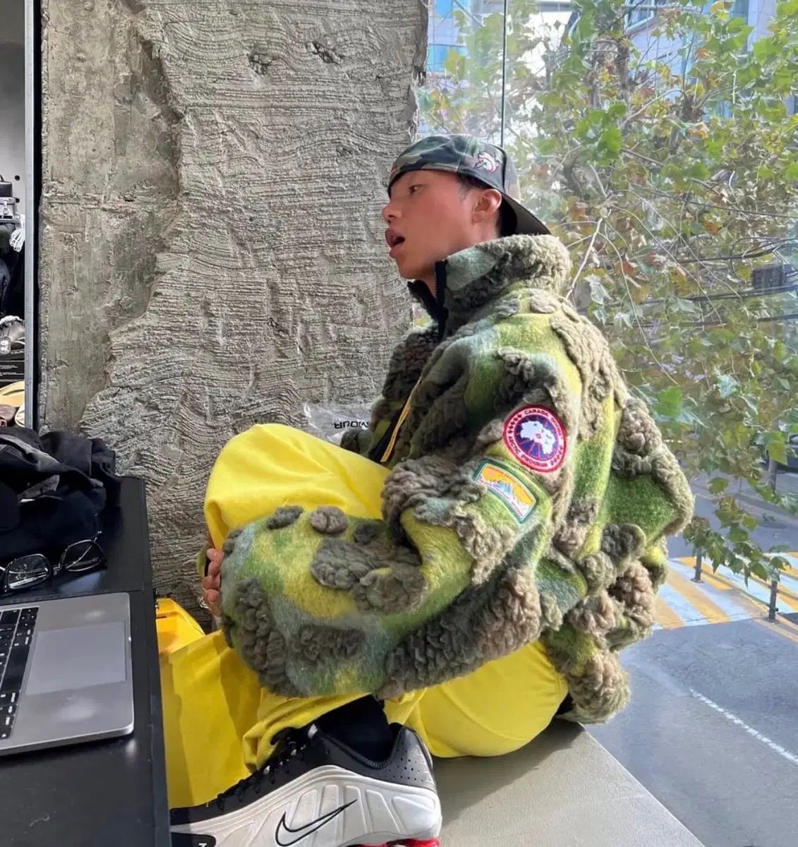 シュプリーム ERA スクリューボール カモ キャップ 758 60 6 cm