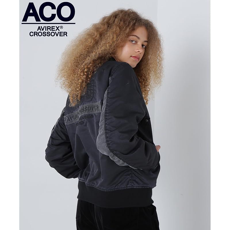 アヴィレックス FADED MA 1 CUSTOM フェイデッド カスタム Women s レディース 120 ネイビー 783 4252602