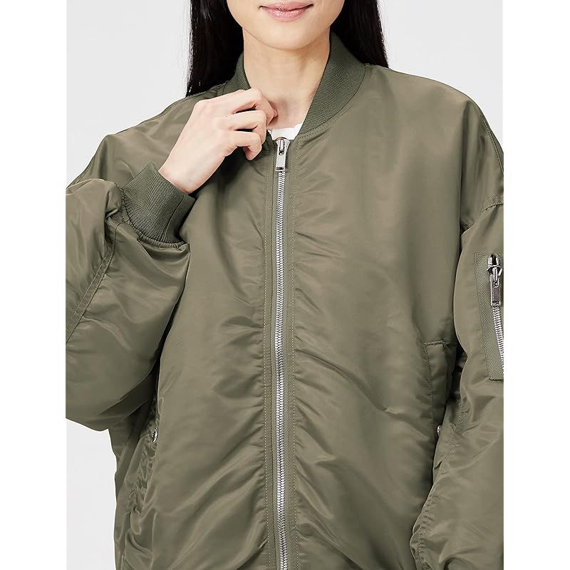 アッパーハイツ MA 1 THE U 2 レディース KHAKI 0