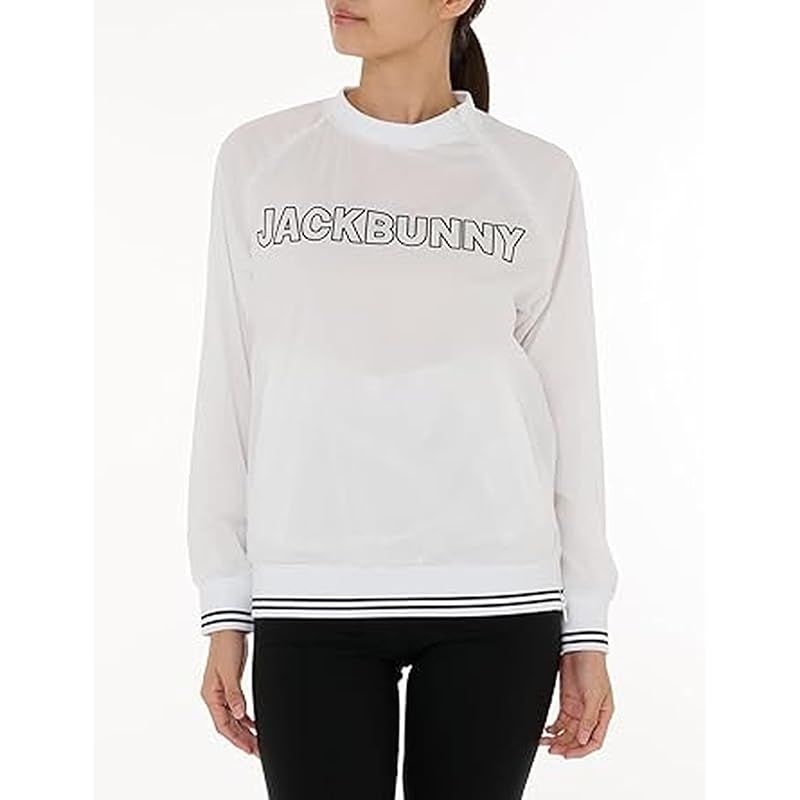 ジャックバニー レディース スニードジャック HGスムース ゴルフ アウター 263 4221902 030_ホワイト 2 L