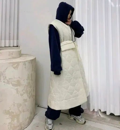 アンティークジェイ麻ロング クリーム