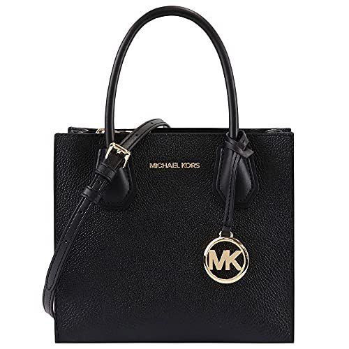 マイケルコース ショルダーバッグ 2 way シグネチャー ミニバッグ 小さめ レディース BLACK ブラック 並行輸入品 po df 4 b 7723