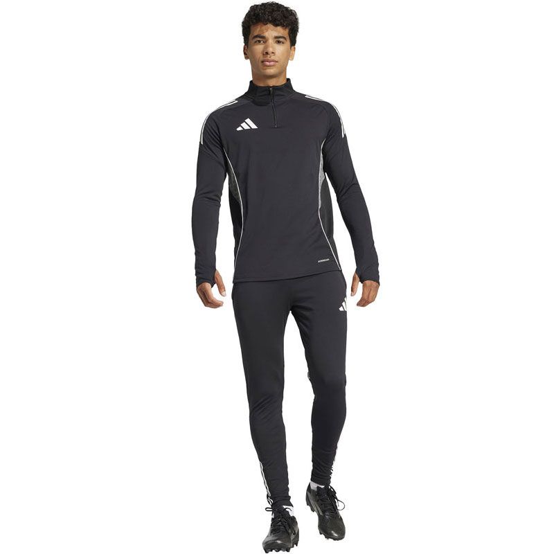 adidas アディダス TIRO 25 コンペティショントレーニングトップ サッカー ＷＵＰニットジャケット jsk17-jj1515、(JJ1515)ブラック/グレー