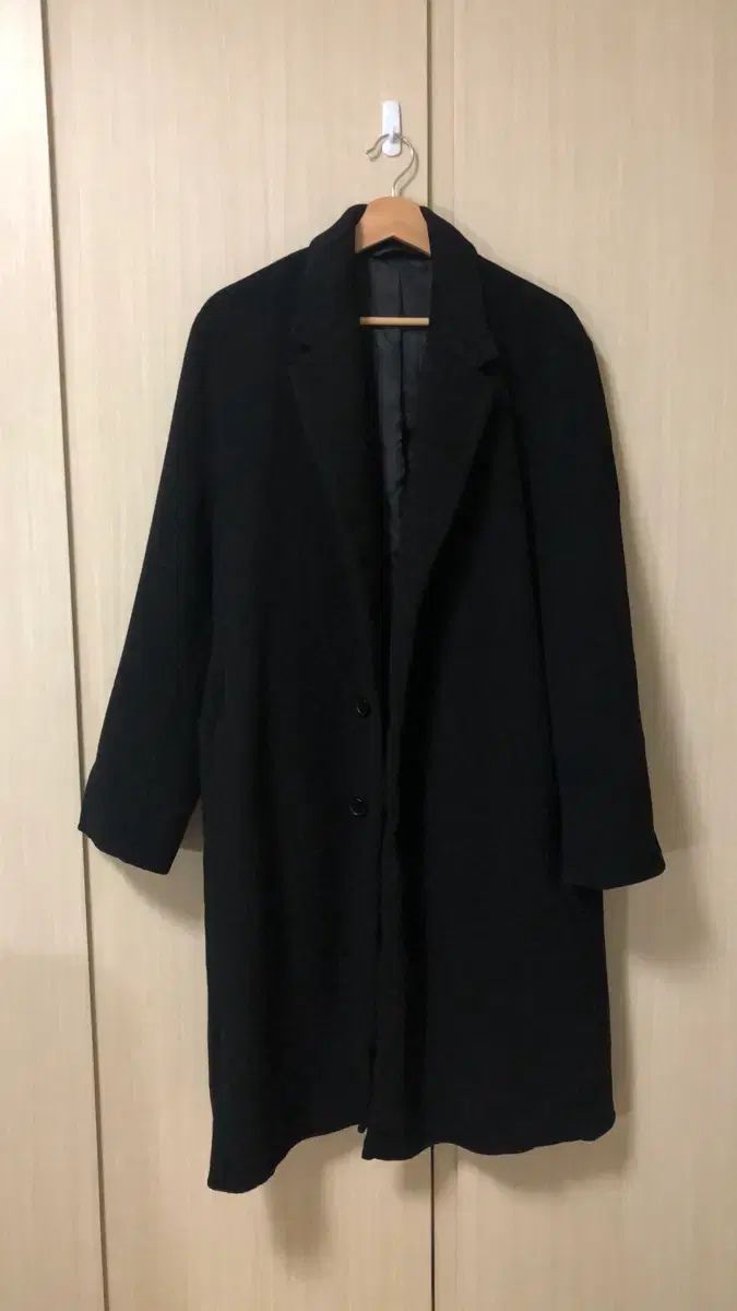 カシミア 31 ハンドメイド Single コート ブラック L 100