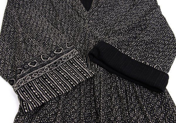 ヴィヴィアンタムVIVIENNETAM 総柄プリント切替デザインパワーネットV