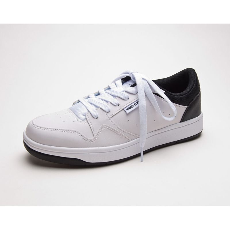 アサヒシューズ Asahi ウィンブルドン 050 ホワイト/ブラック (KF74383