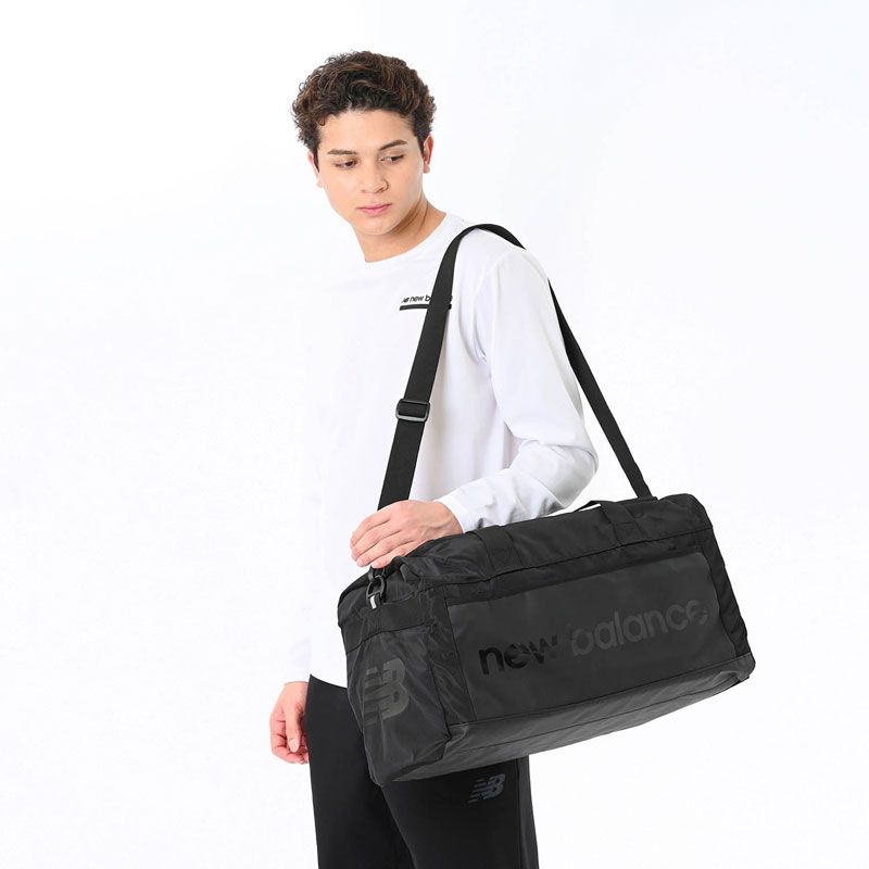 newbalance(ニューバランス) トップローディングダッフルバック 45L マルチアスレ バッグ・ケース ボストンバッグ・ダッフルバッグ LAB55618、(BK)BK