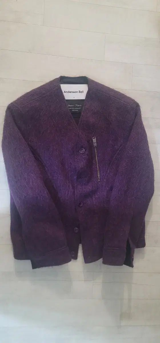 アンダースンベル ノマド シャギー カーディガン S