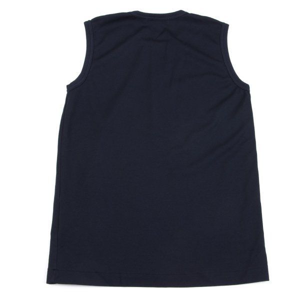コムデギャルソンCOMME des GARCONS 製品染めジャージータンクトップ