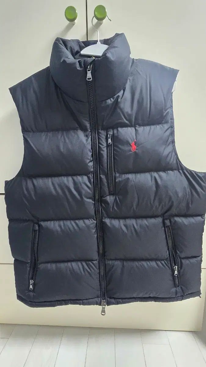 ポロ ラルフローレン ブラック ダウン ベスト Lサイズ
