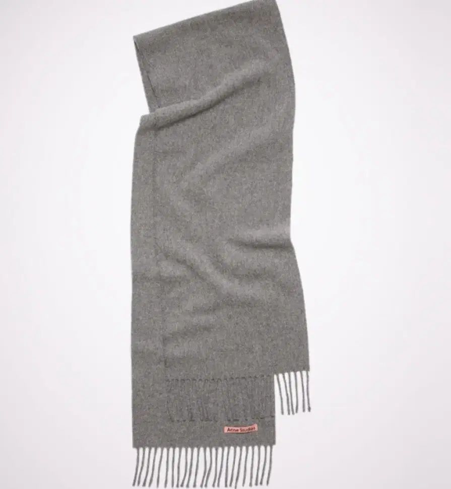 アクネストゥディオズ フリンジ ウール スキニー マフラー