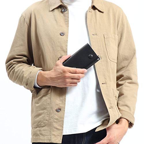 レッドムーン 二つ折り財布 MID LINE TW 01 ブラック DBK m