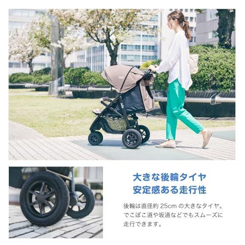 3輪ベビーカー 1か月