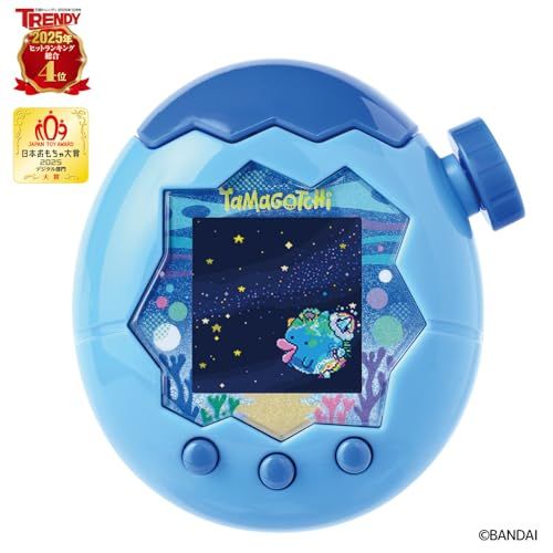 バンダイ BANDAI Tamagotchi Paradise Blue Water 日本おもちゃ大賞2025デジタル部門大賞 対象年齢 6才以上 たまごっちパラダイスpo