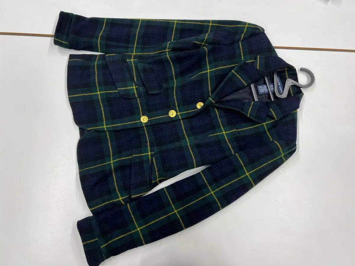 ラルフローレン 2 90 タン CHECK ジャケット