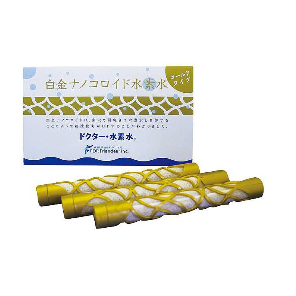 24時間以内発送 ゴールド 白金ナノコロイド水素水 3ヶ月タイプ ミネラルT ノイ ム 3本入り ムシリーズ ドクター 水素水