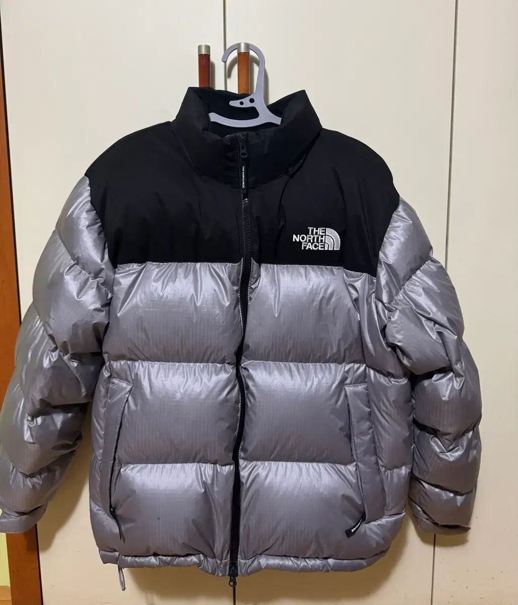 XL THE NORTH FACE ザノースフェイス ホワイトレーベル ノベルティ Nuptse ヌプシ ヘザーグレー