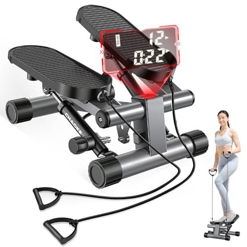 2026年 アップグレード版 CHAOKE ステッパー ツイストステッパー 静音 ダイエット エア オイル駆動 最大耐荷重150 kg 体幹 有酸素運動 筋トレ対応 室内用 トレーニング器具 5年保証 m