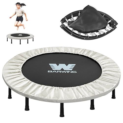 BARWING バーウィング 新モデル登場 トランポリン 8本脚 静音 耐荷重150 kg 子供用 大人用 子供 ダイエット クッション 折りたたみ 大きい折り畳み おりたたみ カバー トレーニング m